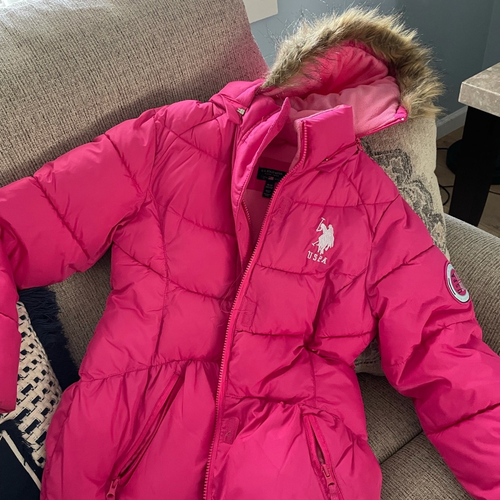 Girls USPA down jacket